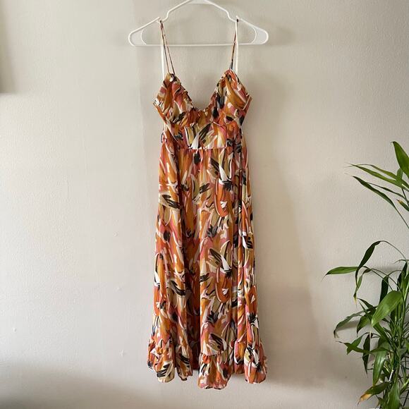 Hello Molly Dresses & Skirts - Hello Molly Womens 4 Painted By The Sun Sundress Multicolor Floral Casual